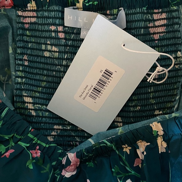 Hill House Ava Dress Moody Floral XS NWT - Picture 10 of 14